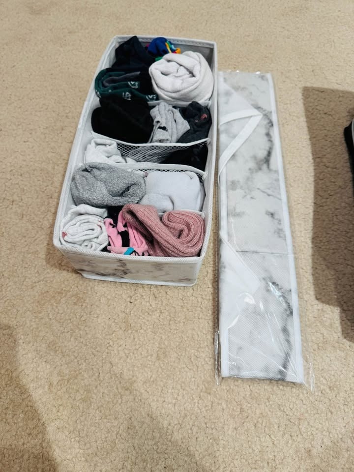 Set of 4 Closet Organizers – Multi-Section, Washable - photo 4