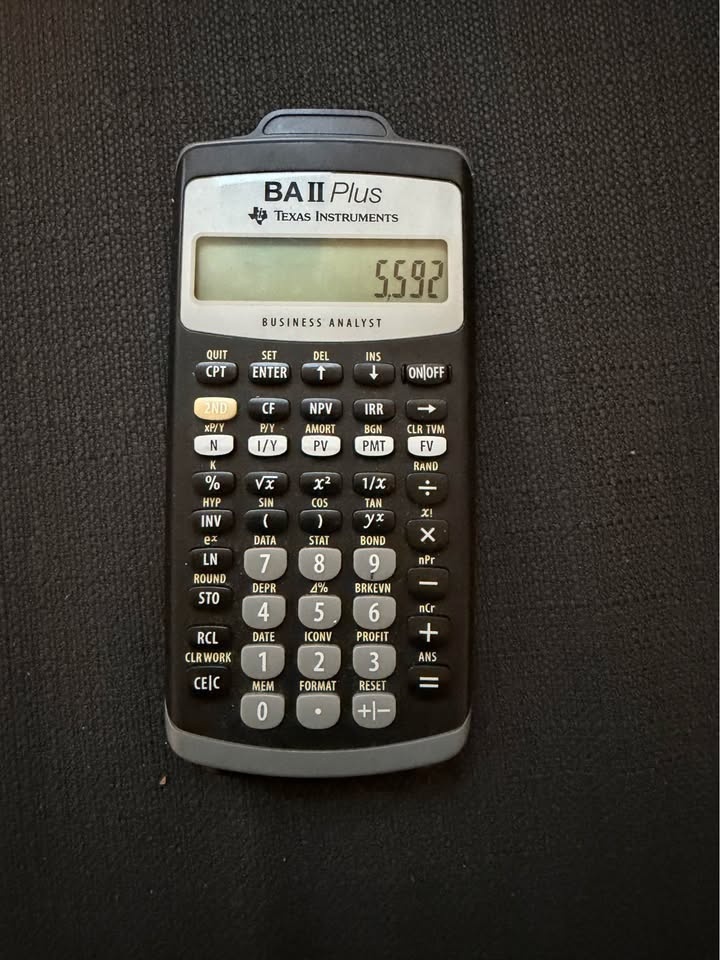 Texas Instruments BA II Plus Financial Calculator - photo 2