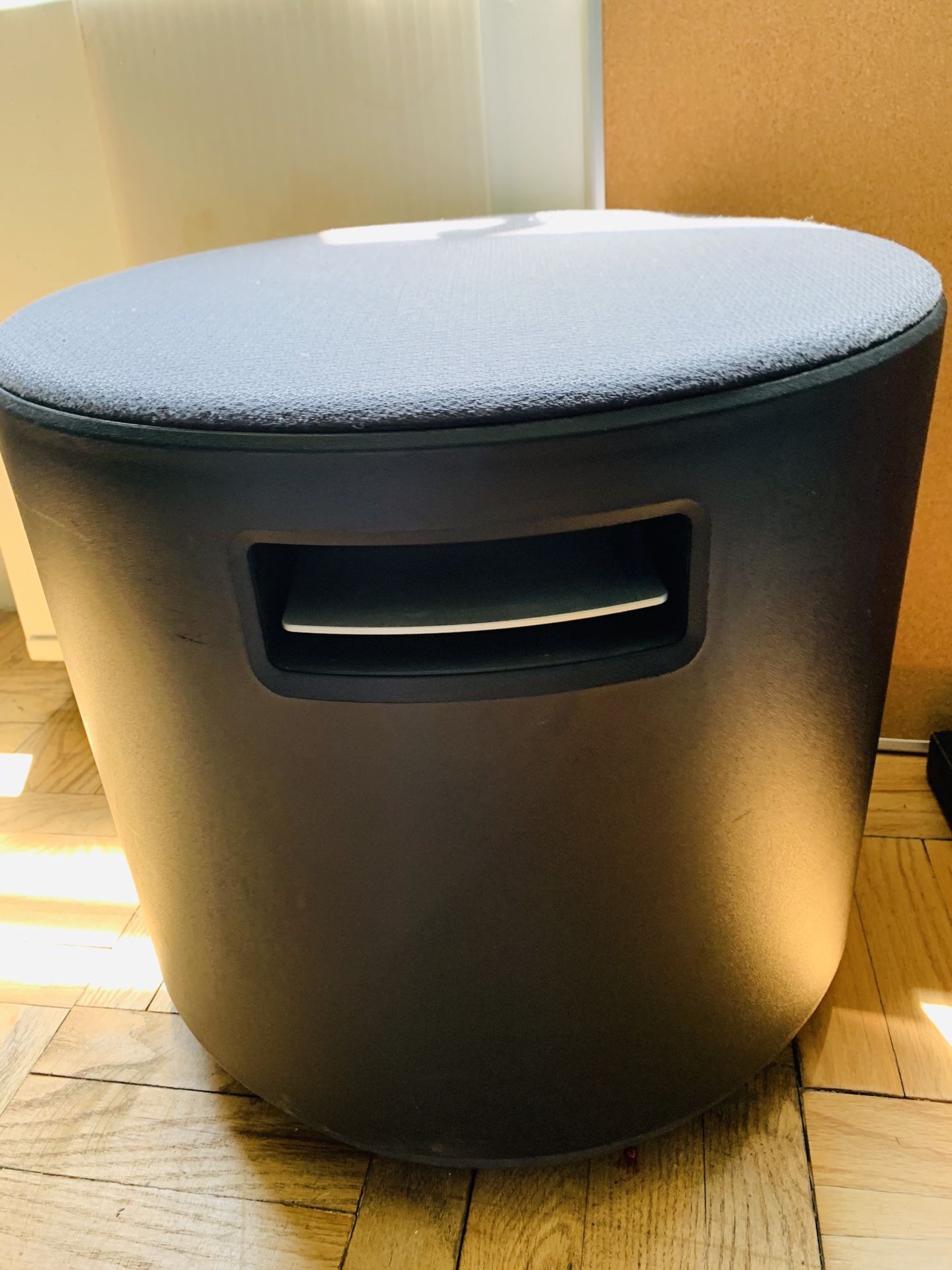 Adjustable Seating Stool - Buoy Design- Graphite Fabric, Black - photo 4