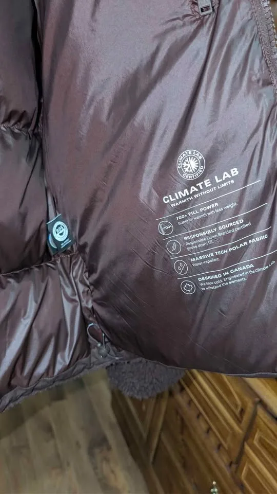 TNA ARITZIA Oversized sherpa fleece goose-down puffer jacket image indicator(3)