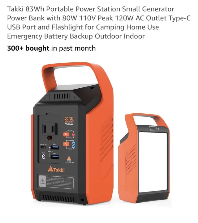 Takki Portable Power Station