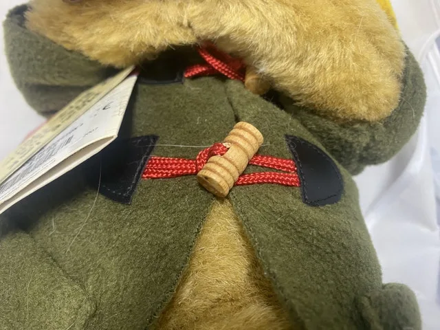 Paddington Bear Harrods London Plush Yellow Hat 9.5 image indicator(3)