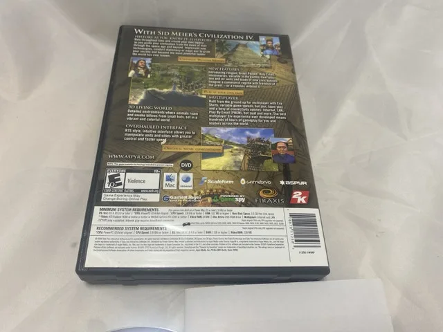 Sid Meier's Civilization IV Apple Macintosh 2006 Mac only versio image indicator(4)