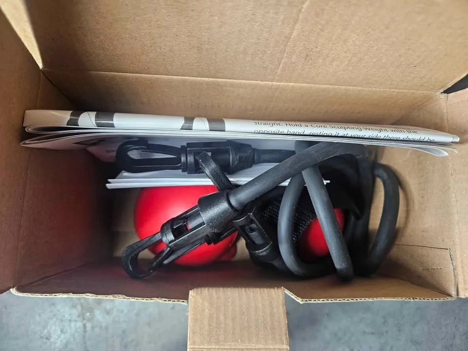 Core sculpting weights for pilates with DVD image indicator(2)