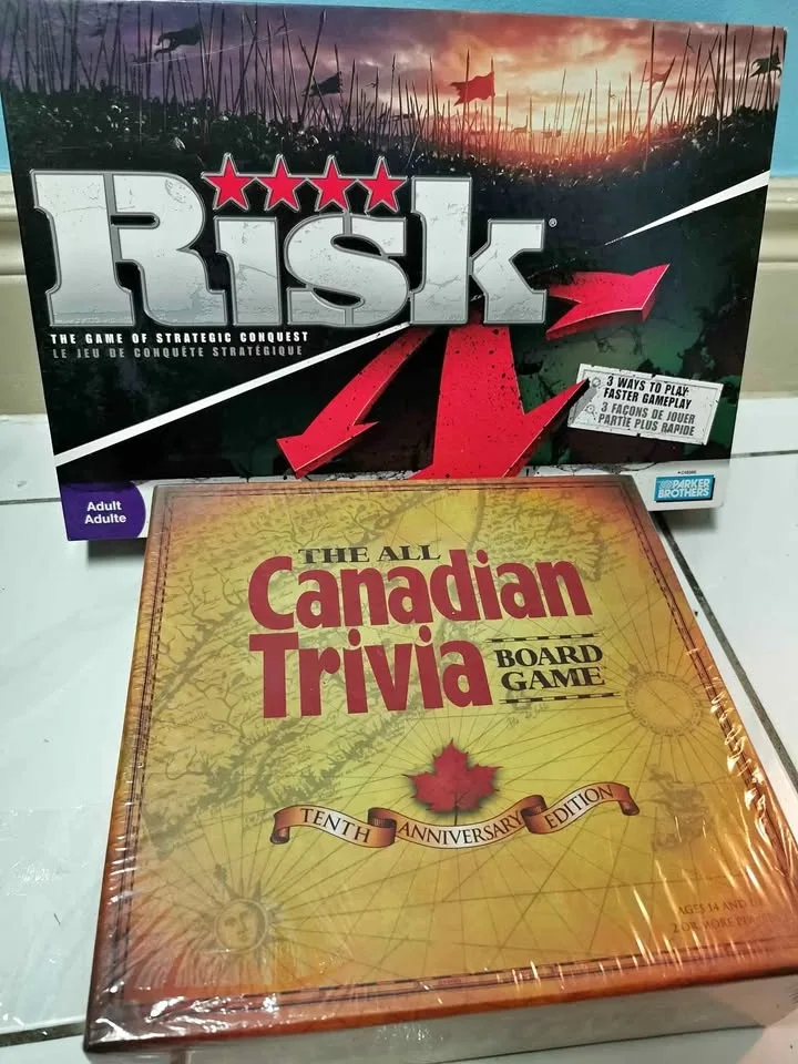 Risk + All Canadian Trivia 10th Anniversary Edition