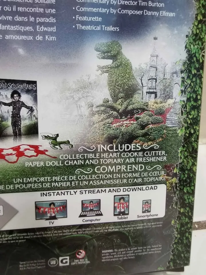 Edwards Scissorhands 25th Anniversary Boxset image indicator(5)