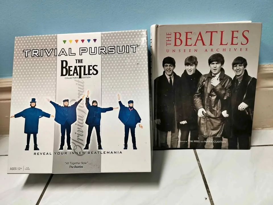 The Beatles Unseen Archives + Beatles Trivial Pursuit