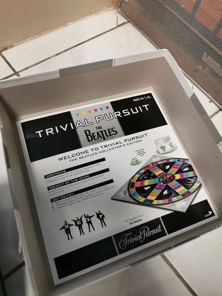 The Beatles Unseen Archives + Beatles Trivial Pursuit image indicator(8)