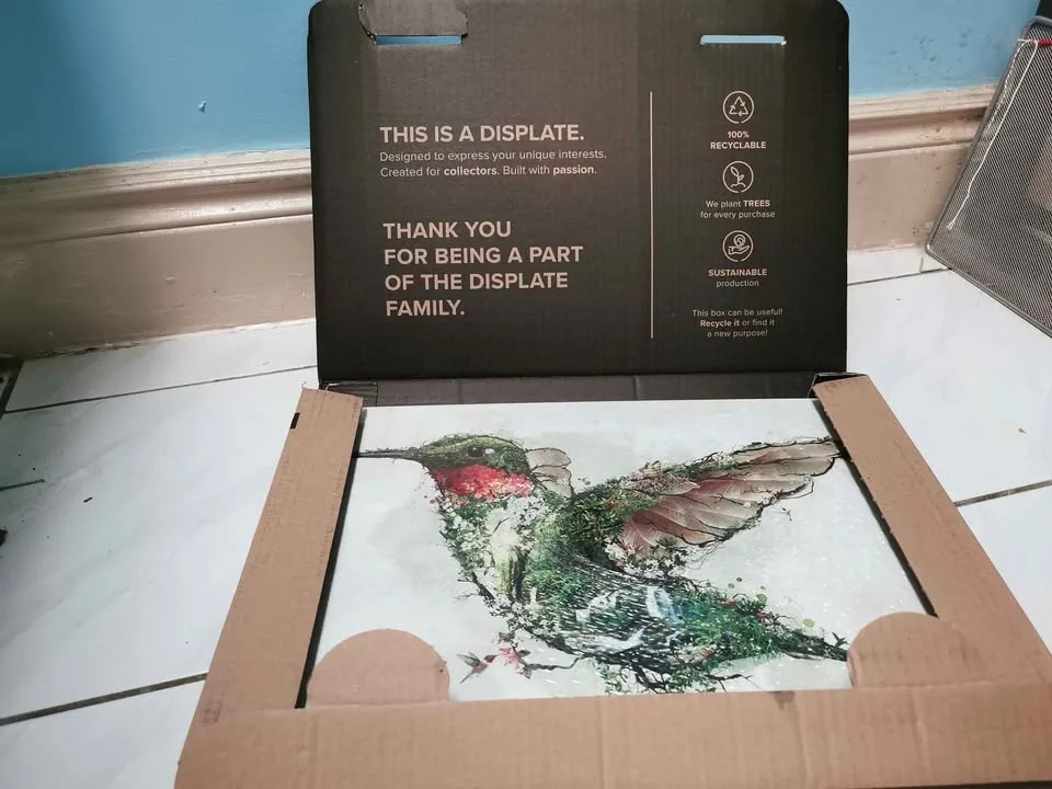 Displate Hummingbird Metal Sign Pick up, Toronto, Cabbagetown image indicator(6)