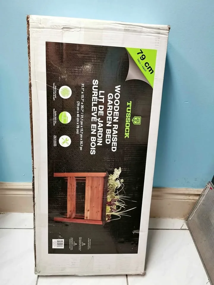 Wooden Raised Garden Bed - Tussock Pick up, Toronto