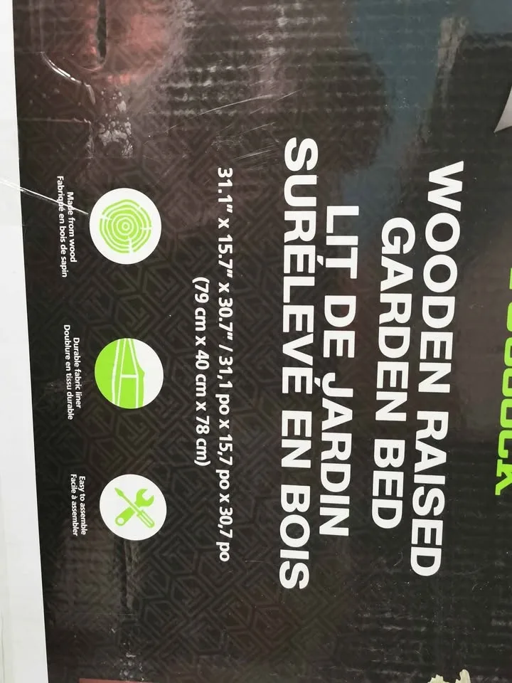 Wooden Raised Garden Bed - Tussock Pick up, Toronto image indicator(2)