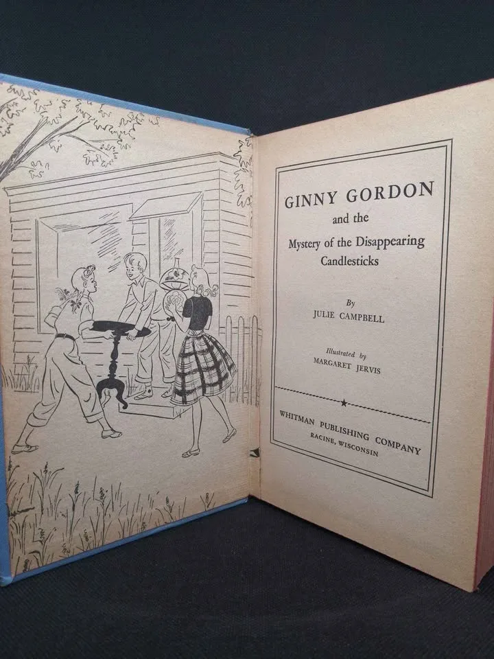 Ginny Gordon and The Disappearing Candlesticks, First Edition image indicator(7)