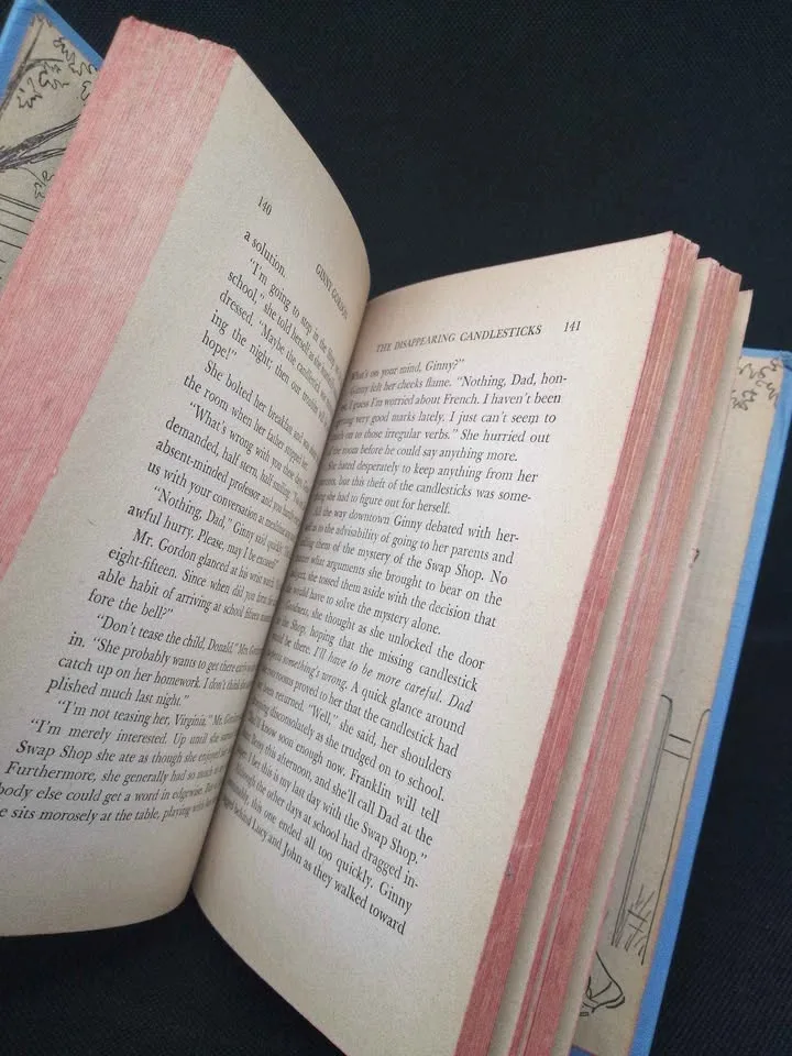 Ginny Gordon and The Disappearing Candlesticks, First Edition image indicator(8)