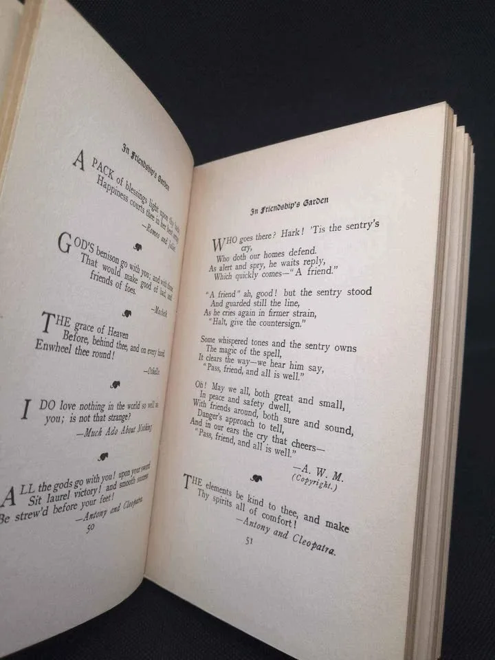 1908 In Friendship's Garden By Joseph Shaylor, 1st Edition image indicator(10)