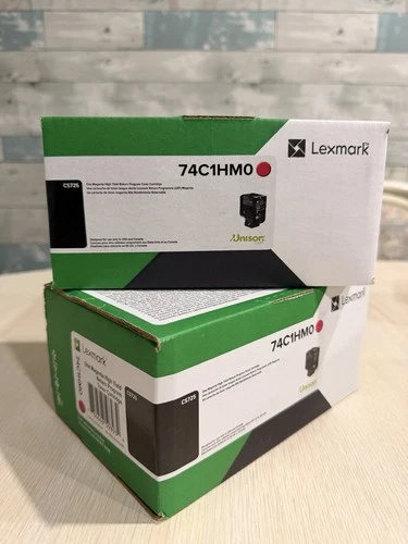 Genuine Lexmark 74C1HM0 Magenta High Yield Toner (NEW) - photo 3