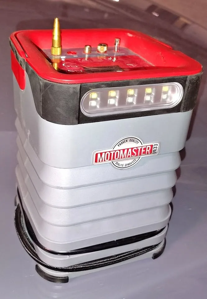 Portable Motomaster Air Compressor – 110V Powered