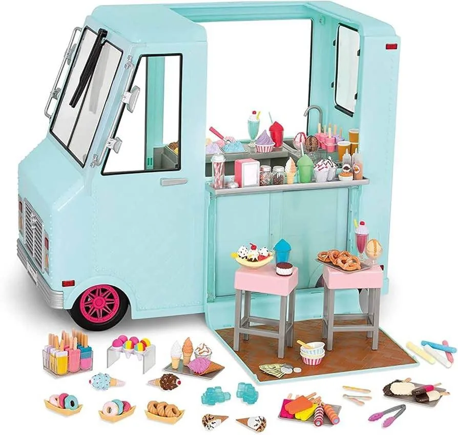 Brand new Our Generation ice cream truck playset #CleanOut image indicator(3)