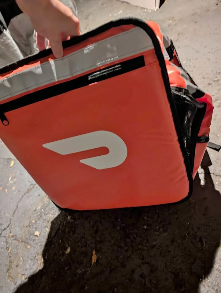Door dash delivery bag
