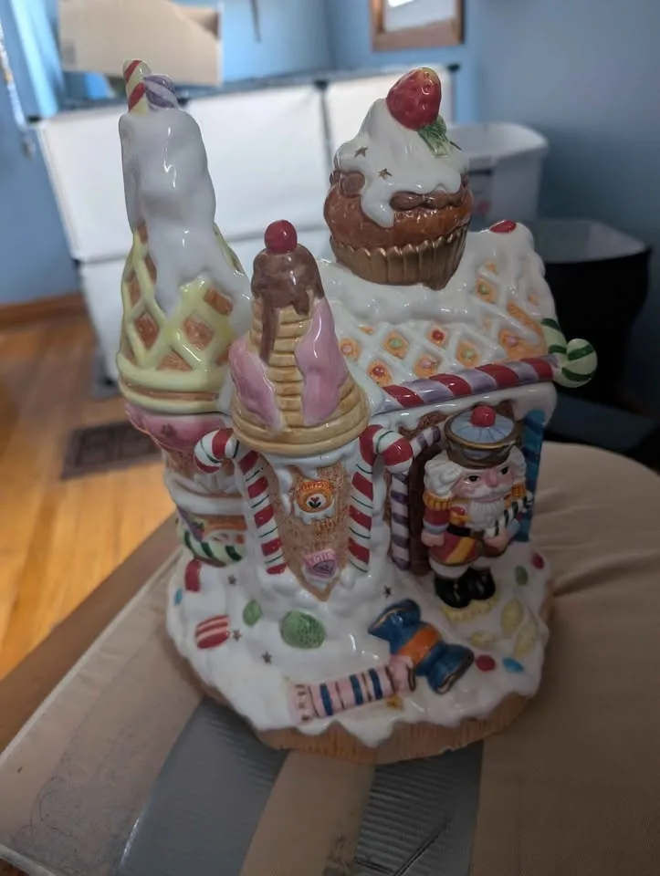 Christmas village set and snow globes (PRICE DROP) image indicator(3)