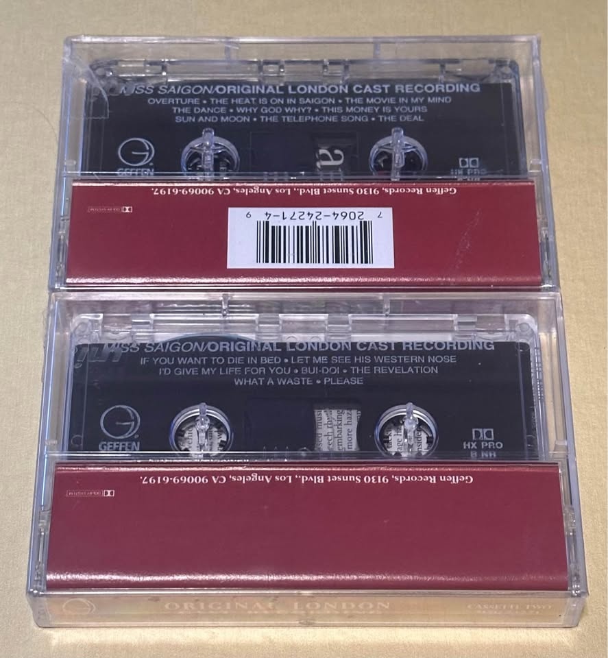 Miss Saigon audio cassette tapes. Brand new and sealed. - photo 2