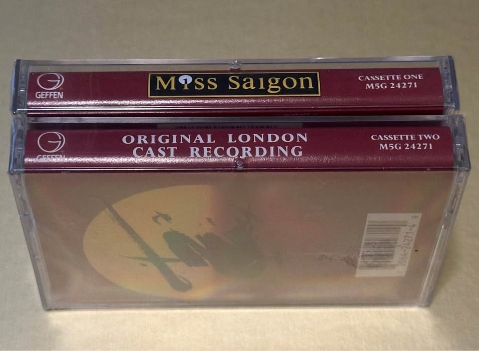 Miss Saigon audio cassette tapes. Brand new and sealed. - photo 3