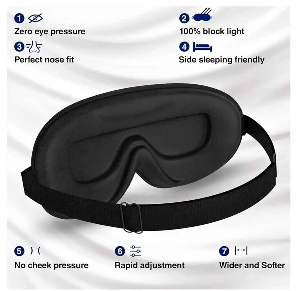 UamAL 3D Sleep Mask