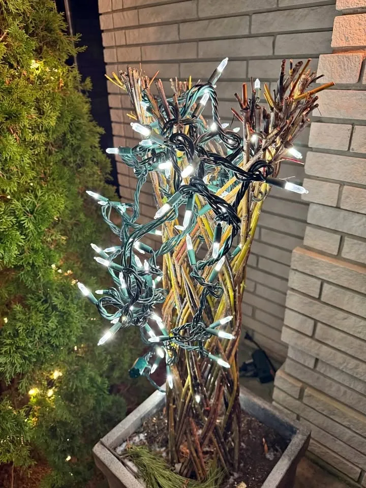 Xmas 462 Feet Sylvania Mini Lights Bright White $110