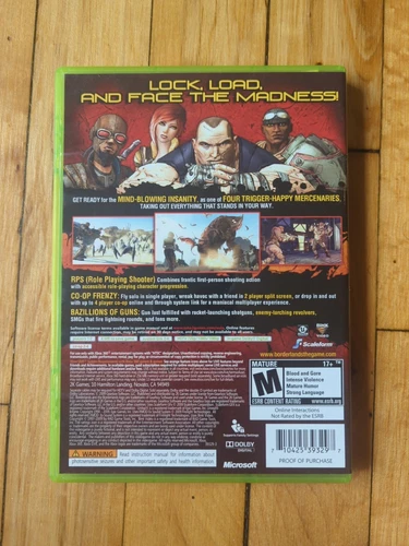 Borderlands - Microsoft Xbox 360 #CLEANOUT - photo 2