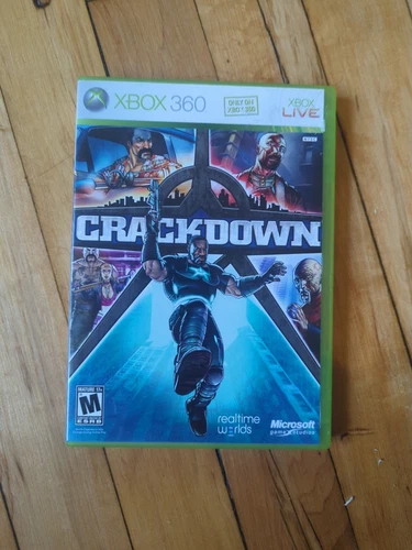 Crackdown (Microsoft Xbox 360, 2007) #CLEANOUT