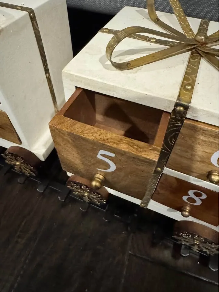 Xmas Wood Train Advent Calendar $100 image indicator(5)