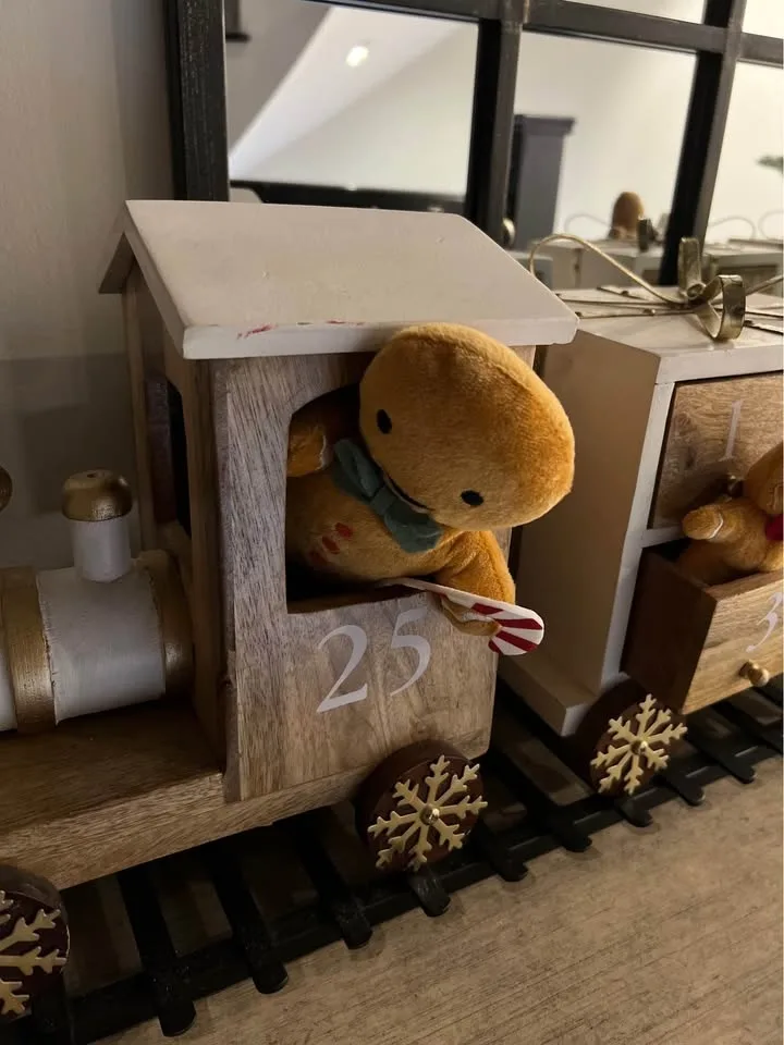 Xmas Wood Train Advent Calendar $100 image indicator(7)