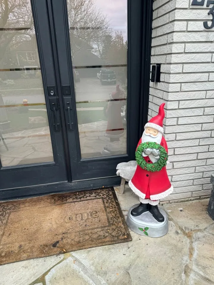 Christmas 42” Santa Clay Statue $100 image indicator(3)