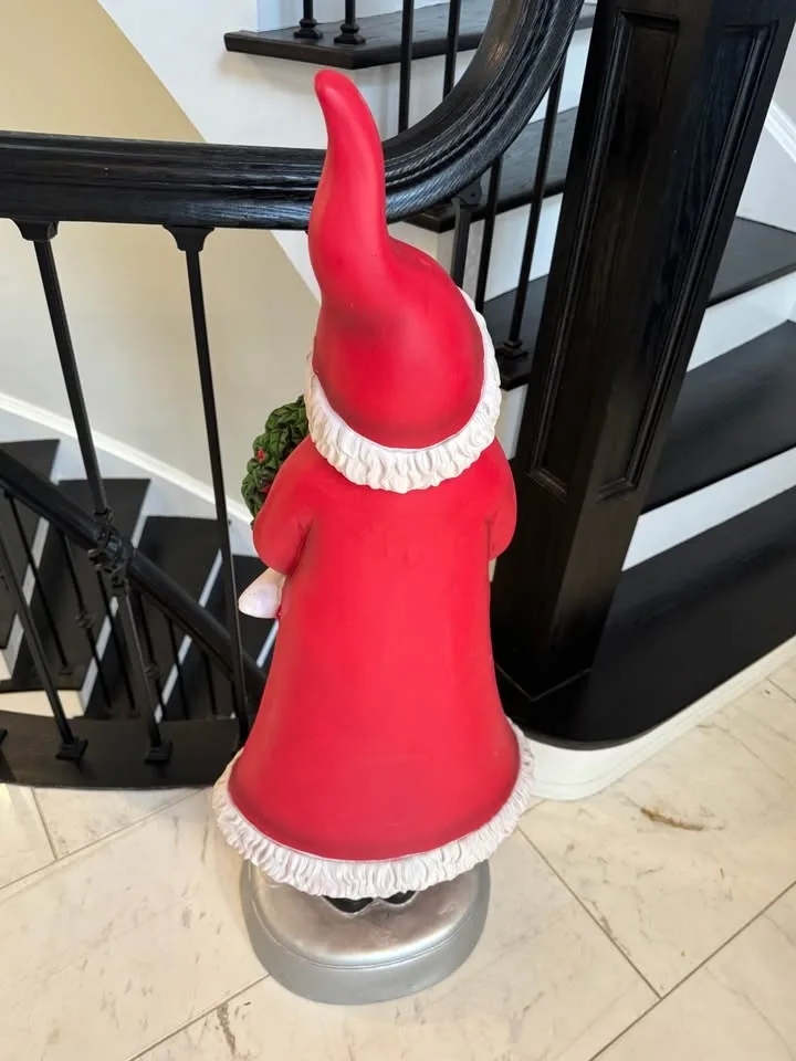 Christmas 42” Santa Clay Statue $100 image indicator(5)