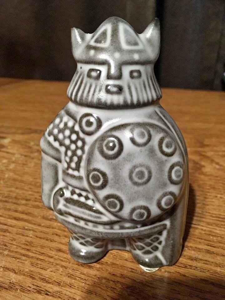VINTAGE MID CENTURY UPSALA EKEBY VIKING FIGURE