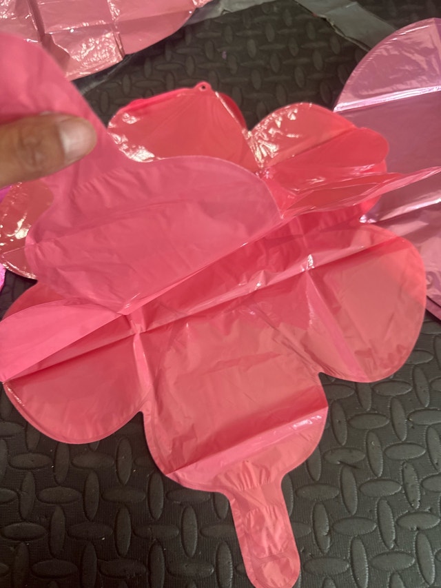 foil balloon bouquet for 2 yr old girl NEW - photo 2