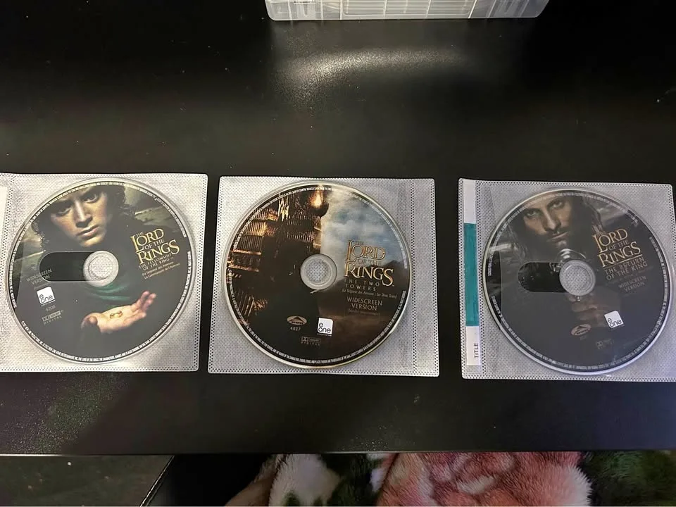 Lord of the rings movies