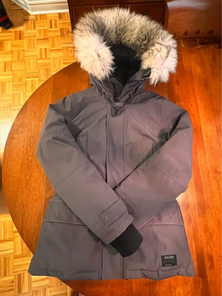 ARITZIA TNA GOLDEN PARKA GREY image indicator(3)