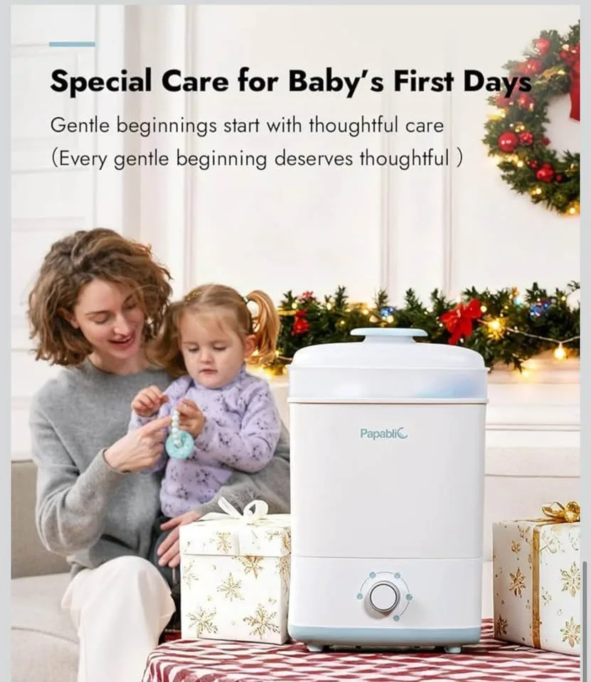 Papablic Bottle Sterilizer & Dryer - BRAND NEW SEALED image indicator(9)