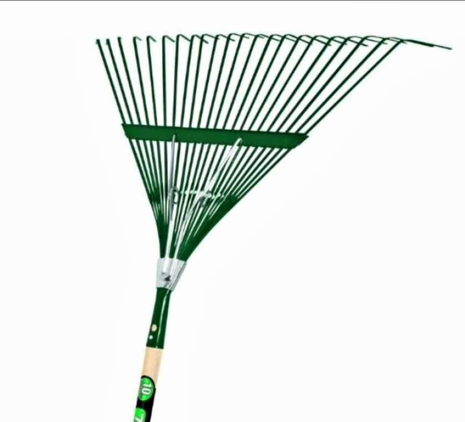 6ft Metal Lawn and Leaf Rake - BRAND NEW