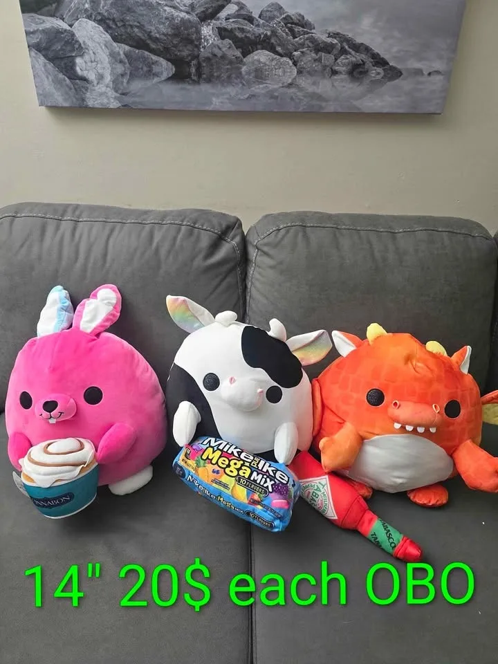 SQUISHMELLOWS!!!! and stuffies