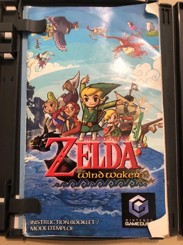 Zelda Windwaker Gamecube (CIB and tested) image indicator(3)