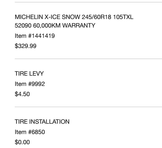 MICHELIN X-ICE SNOW 245/60R18 105T on sale - photo 4