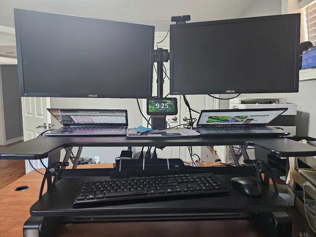 Office table and standkng desk converter - photo 4