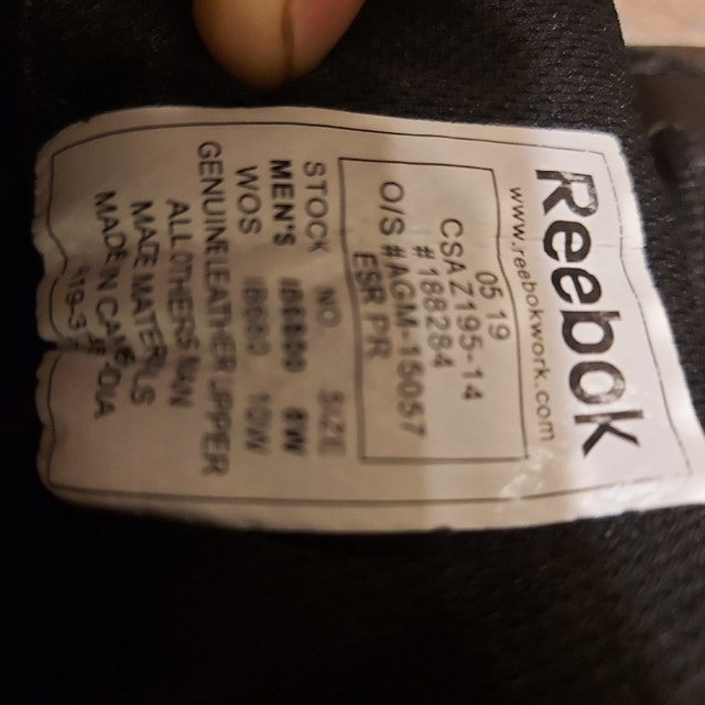 Reebok work boots Men or Women - photo 3