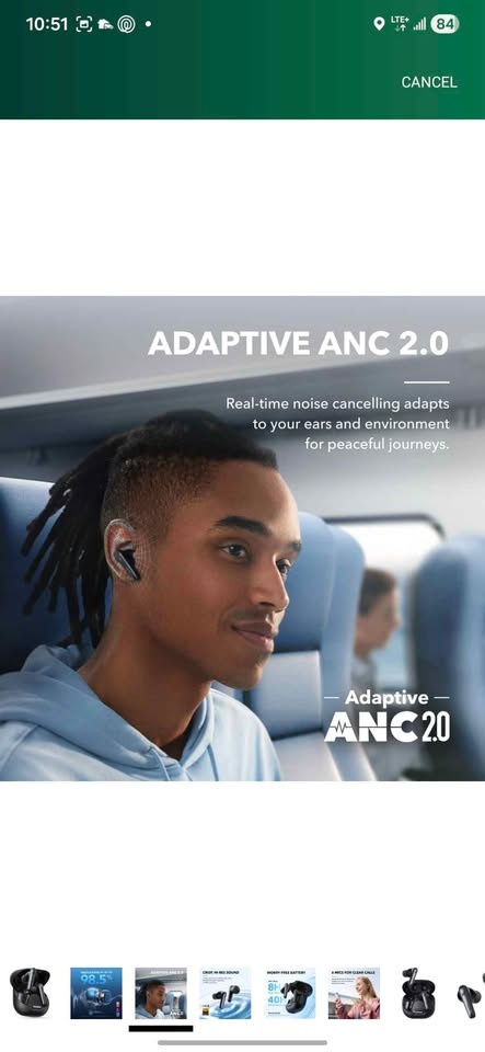 New soundcore Liberty 4 NC Wireless Noise Cancelling Earbuds - photo 3