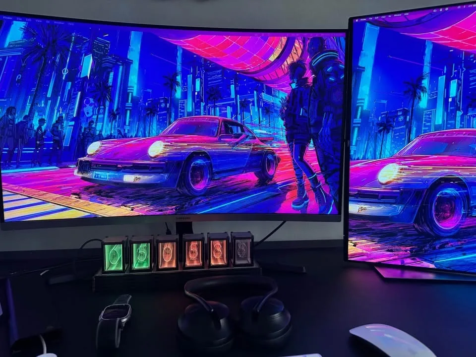 Samsung 32 inch Curved Monitor image indicator(2)
