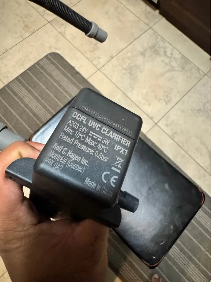 Fluval CCFL UVC Clarifier for aquarium image indicator(2)