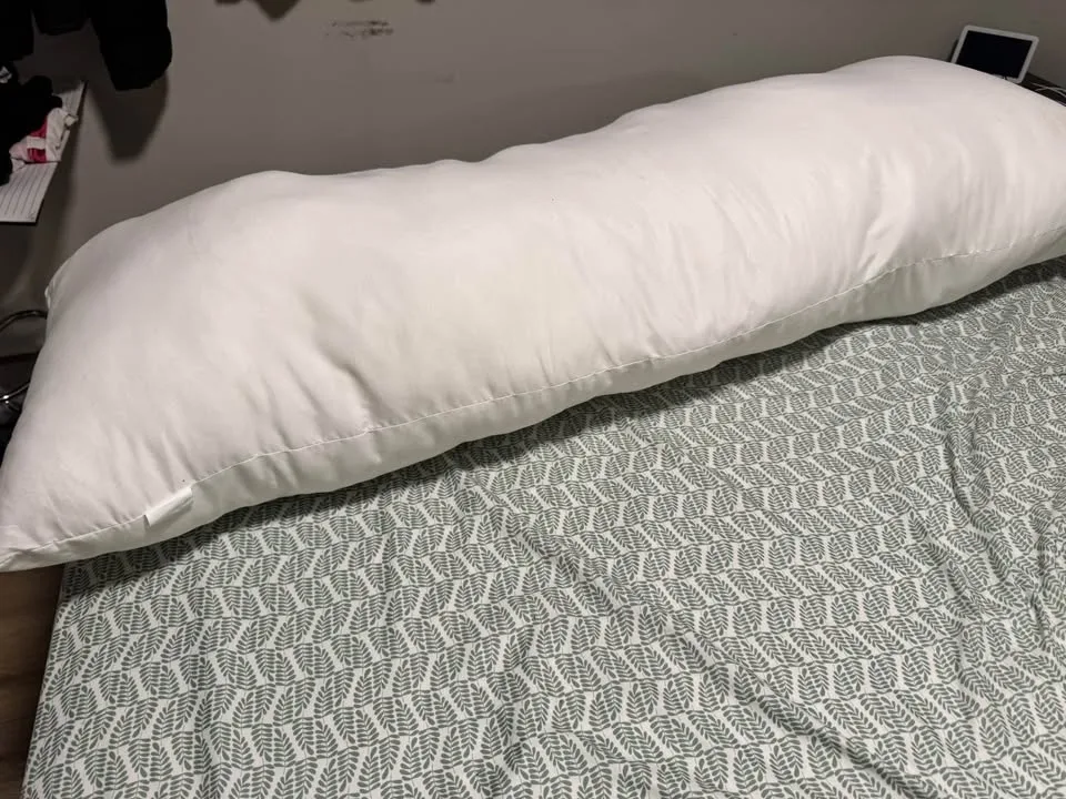 Utopia Bedding Full Body Pillow (White, 20 x 54 Inch) image indicator(2)