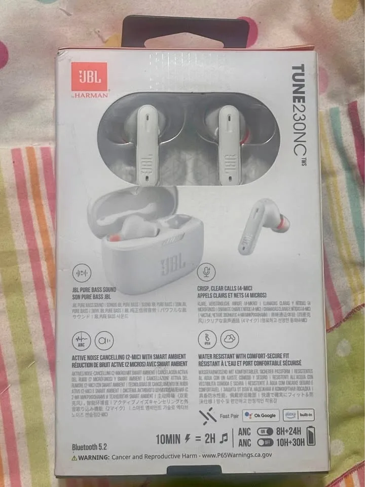 JBL Tune 230NC TWS Wireless Noise Cancelling Earbuds