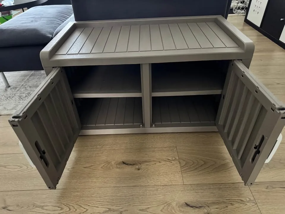 Outdoor/Indoor Shoe Storage / Storage bench image indicator(2)